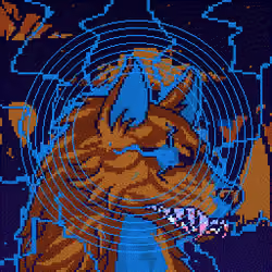 Pixel Wolf #3202