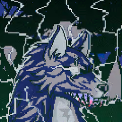 Pixel Wolf #1008