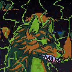 Pixel Wolf #4431