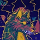 Pixel Wolf #0396