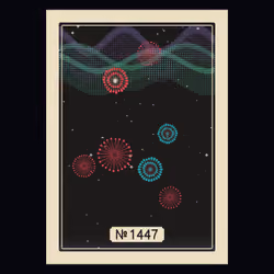 Fireworks № 1447