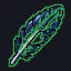 Uncommon Raven Feather