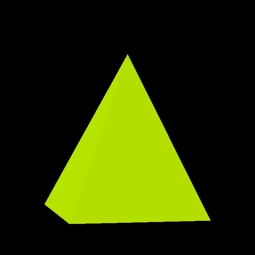 CCFF00 Pyramid