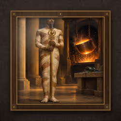PTAH, LORD OF THE BUILDERS · SPECIMEN 0173