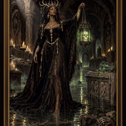 THE NECROMANCER QUEEN · SPECIMEN 0170