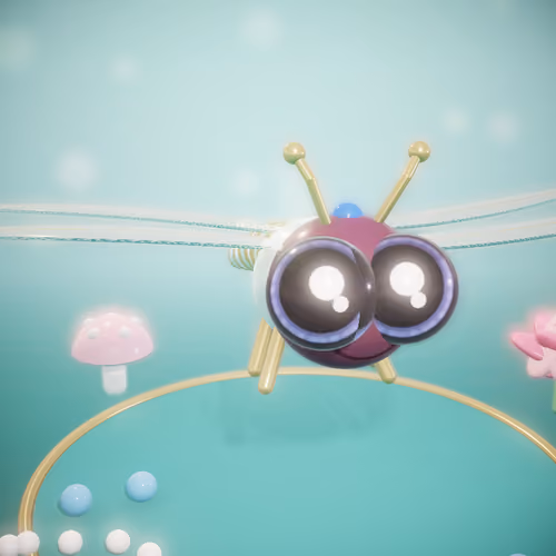 Lovebug #519 · Tern of the Blue Reeds