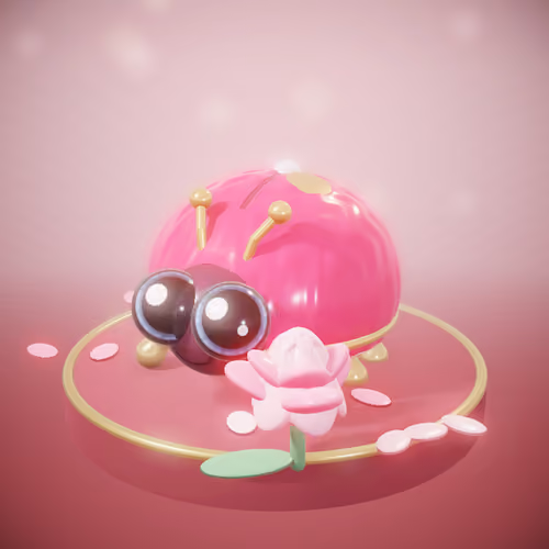 Lovebug #266 · Delphine of the Velvet Stair
