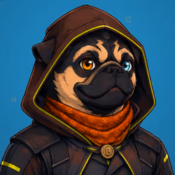 PUGS ON HOOD #1960