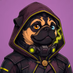 PUGS ON HOOD #2994