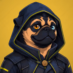PUGS ON HOOD #1554