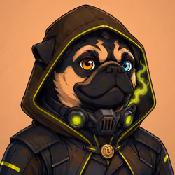 PUGS ON HOOD #3260