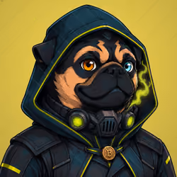 PUGS ON HOOD #3225