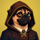 PUGS ON HOOD #2632