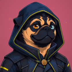 PUGS ON HOOD #3226