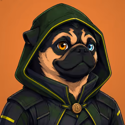PUGS ON HOOD #3483