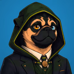 PUGS ON HOOD #2002