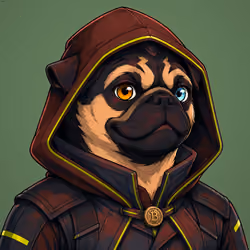 PUGS ON HOOD #3262