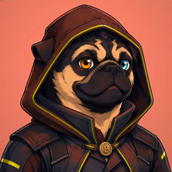 PUGS ON HOOD #1054