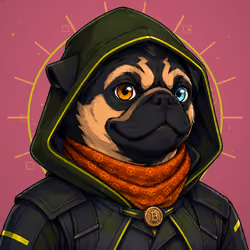 PUGS ON HOOD #2681