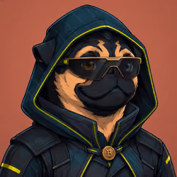 PUGS ON HOOD #2564
