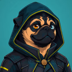 PUGS ON HOOD #1303