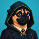 PUGS ON HOOD #3124