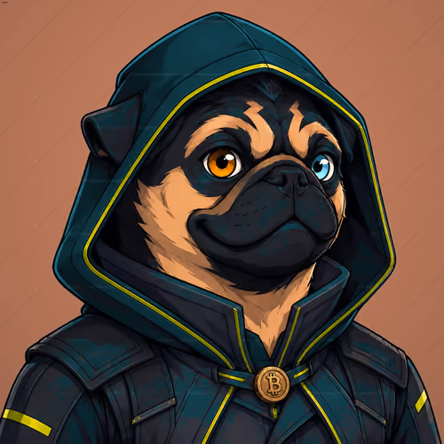 PUGS ON HOOD #1642