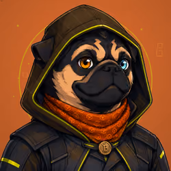 PUGS ON HOOD #1525