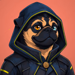 PUGS ON HOOD #1663