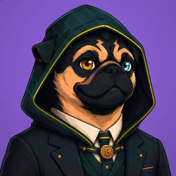 PUGS ON HOOD #1553