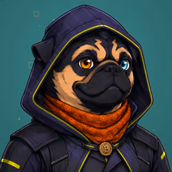 PUGS ON HOOD #1873