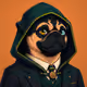 PUGS ON HOOD #1837