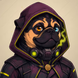 PUGS ON HOOD #2046