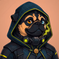 PUGS ON HOOD #3481