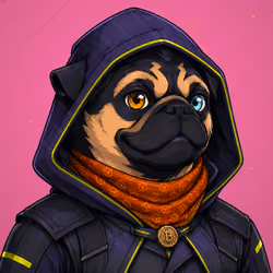 PUGS ON HOOD #1491