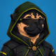 PUGS ON HOOD #2420