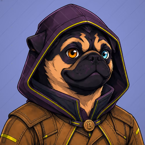 PUGS ON HOOD #3414