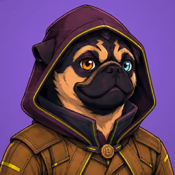 PUGS ON HOOD #2148
