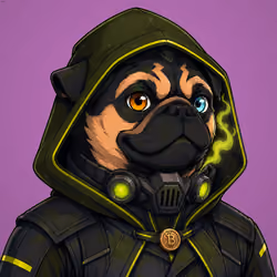 PUGS ON HOOD #1203