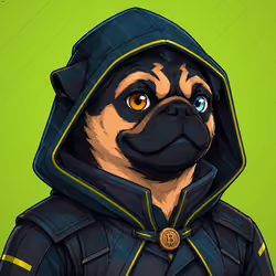PUGS ON HOOD #2678