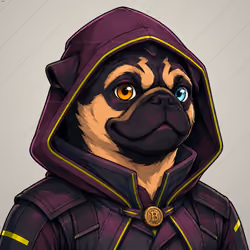 PUGS ON HOOD #1178