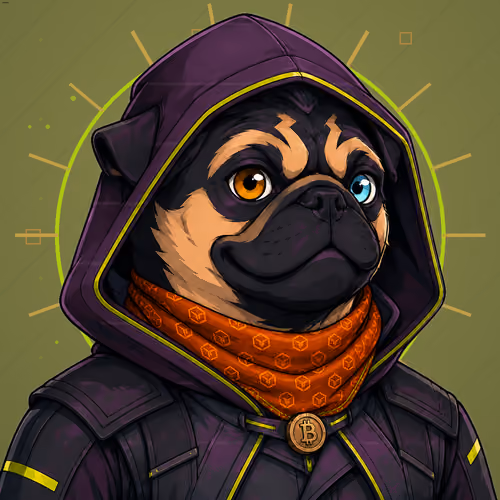 PUGS ON HOOD #1996