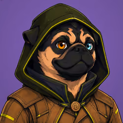 PUGS ON HOOD #1385