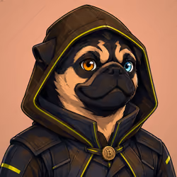 PUGS ON HOOD #1584