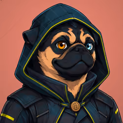 PUGS ON HOOD #1051