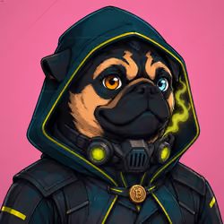 PUGS ON HOOD #1527