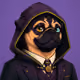 PUGS ON HOOD #1519