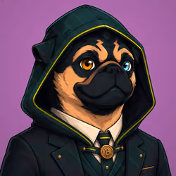 PUGS ON HOOD #2028