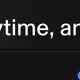 anytime