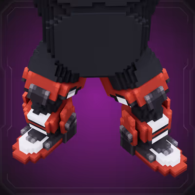 Crimson Inferno ExoBoots